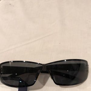 Batali black metallic sunglasses